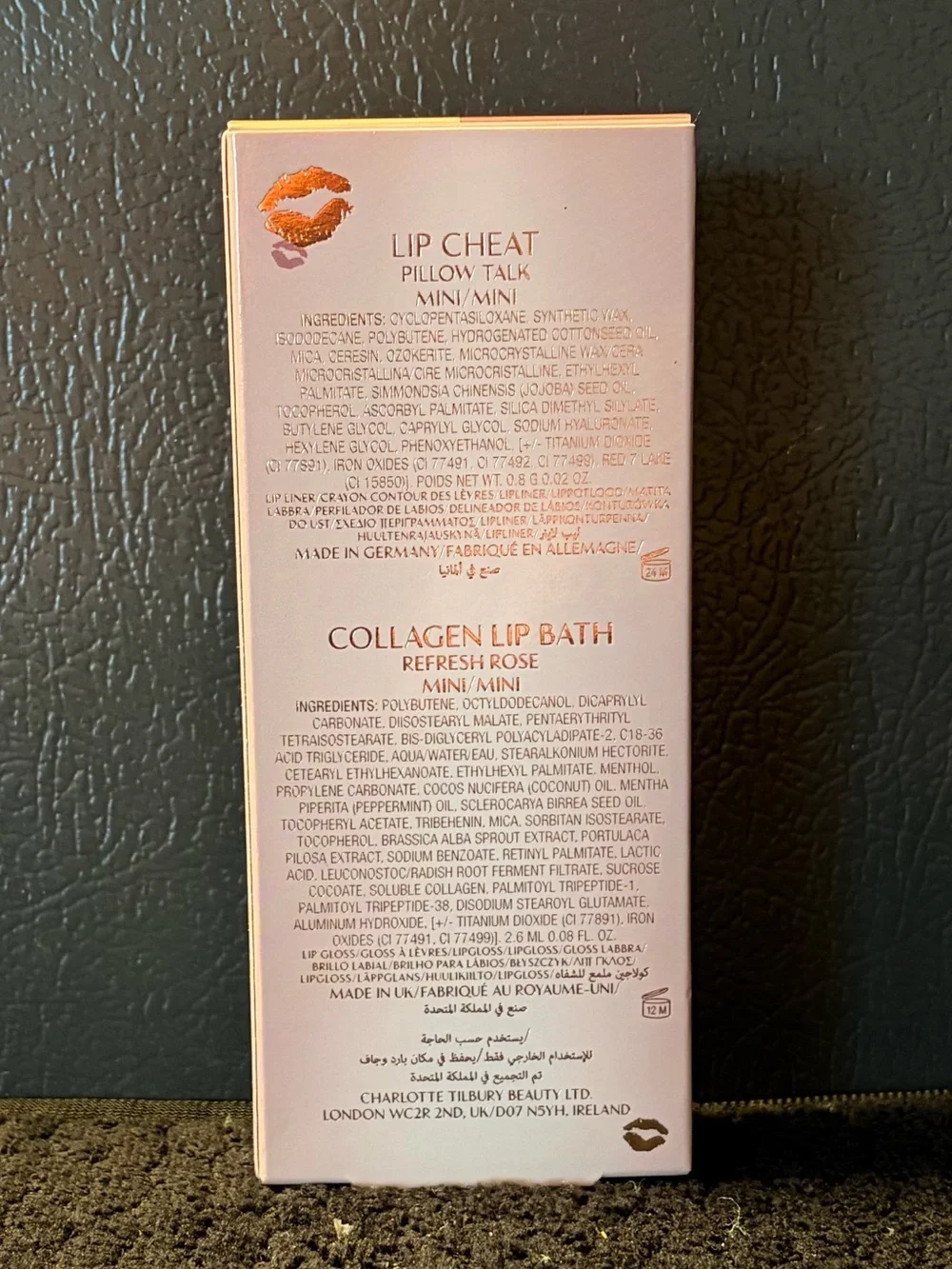 Charlotte Tilbury - Glossy Fresh Pink Lip Duo in Fresh Pink & Refresh Rose